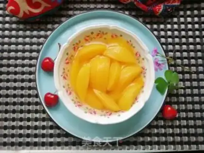 Make Ice-cooled peach candy step 7