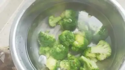 Make The broccoli step 5