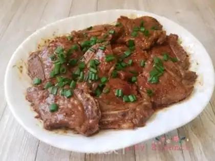 Make Black pepper steamed cowboy bones step 9