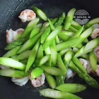Make Shrimp eggs, fried storks step 13