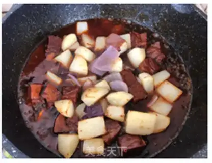 Make Cracked potatoes, red cow step 8