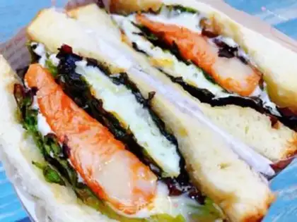 Make Chicken steak toast sandwich step 10