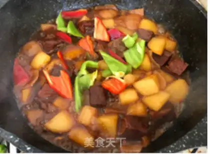 Make Cracked potatoes, red cow step 9