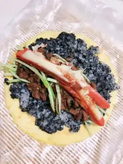 Make Egg roll step 5