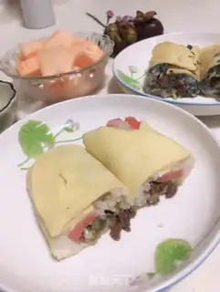 Make Egg roll step 6