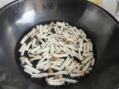 Make Carrot and oil step 2