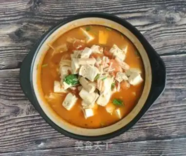 Make Tomato tofu soup step 8