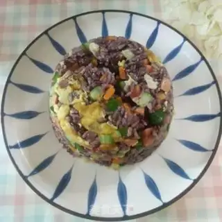 Make The cucumber carrot makes rice step 4
