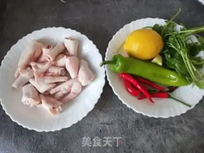 Make Lemon chicken claws step 0