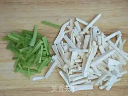 Make Celery abalone step 1