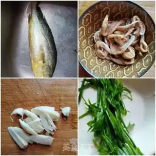 Make Scrambled radish and veggie fish step 0
