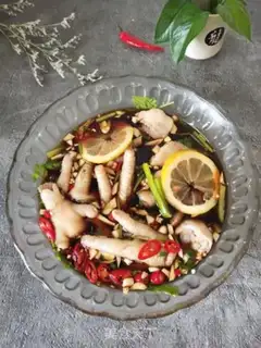 Make Lemon chicken claws step 7