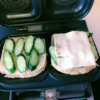 Make Green tea egg sandwich step 9