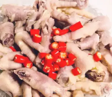 Make Jealousy lemon chicken claws step 5