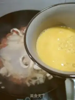 Make Fungus tomato egg soup step 6