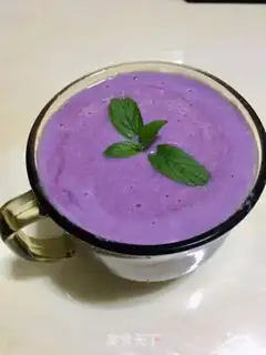 Make Purple potato silver shake step 4