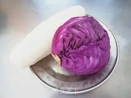 Make ♪ Purple radish ♪ step 0