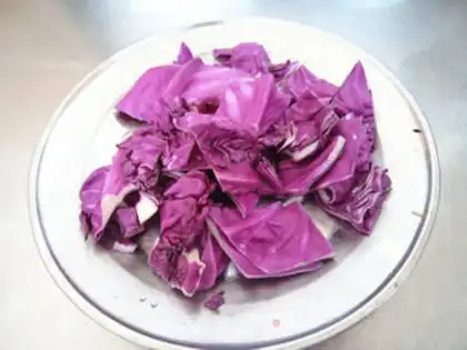 Make ♪ Purple radish ♪ step 2