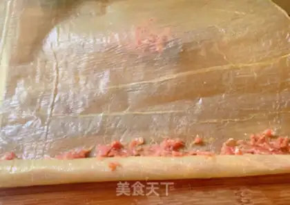 Make Spinach rotting rolls step 3