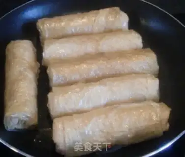 Make Spinach rotting rolls step 4