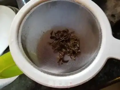 Make Dirty milk tea step 6
