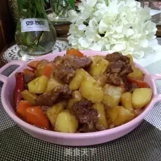 Make Beef roasted potato carrots step 8
