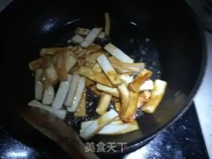 Make Scramble dry step 1