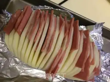 Make Baked potatoes step 2