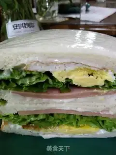 Make Lettuce lunch sandwich step 5