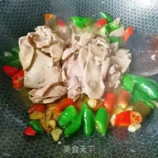 Make Twin peppers, pork liver step 10