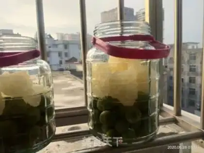 Make Blue plum wine step 10