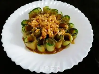 Make Sesame sauce and cucumber step 5