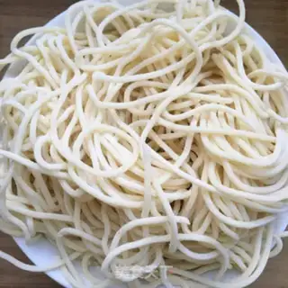 Make Shrimp ham noodles step 0