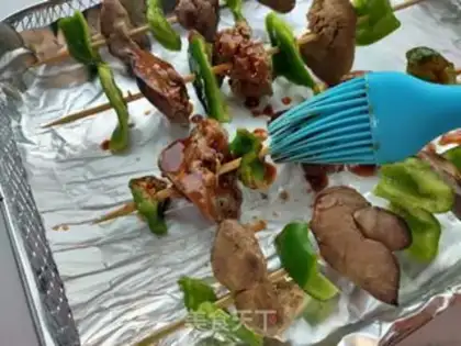 Make Spicy chicken liver step 5