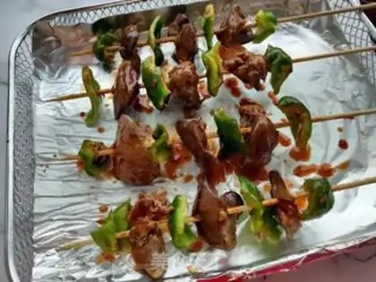 Make Spicy chicken liver step 6