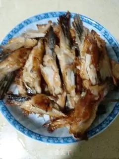 Make Fried salmon fin step 5