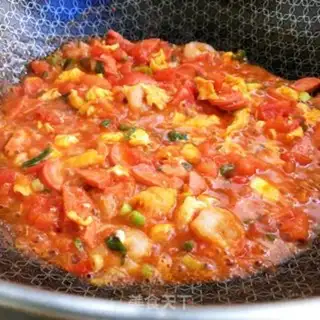Make Shrimp ham noodles step 8