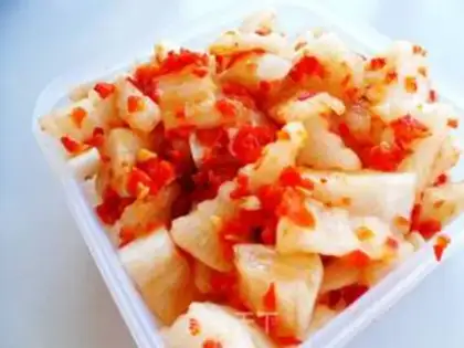 Make Spicy radish step 8
