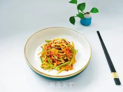 Make Celery egg silk step 0