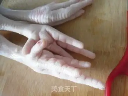 Make Porridge claws step 0