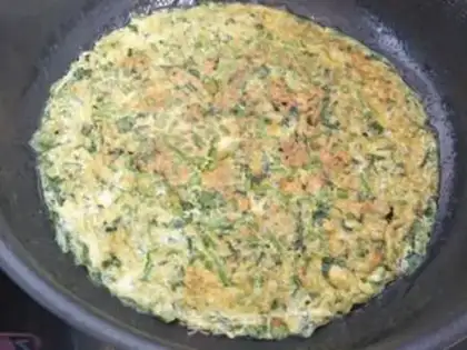 Make Omelette eggs step 6
