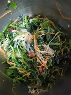 Make ♪ Carrot curry spinach ♪ step 4