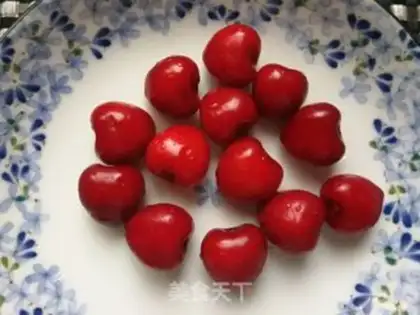 Make Rice cherry step 1