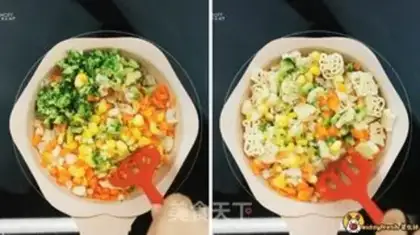 Make Shrimp noodles step 9