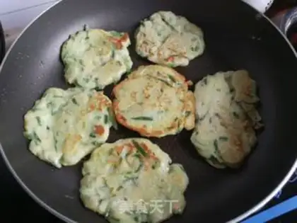 Make cucumber slag eggcake step 4