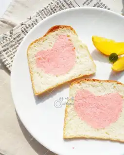Make Heartcake toast step 18