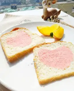 Make Heartcake toast step 19