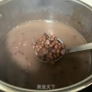 Make Red bean ice cream step 1