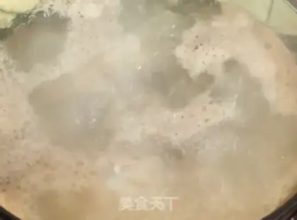 Make Hot soup step 1