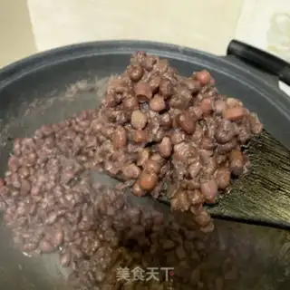 Make Red bean ice cream step 2